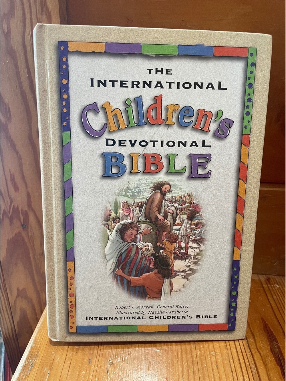 The International Children's Devotional Bible hardcover book